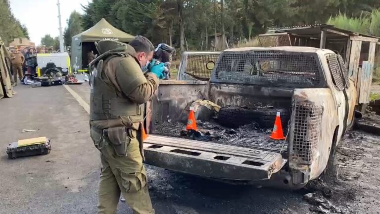 Dictan prisión preventiva para los tres acusados del asesinato de carabineros en Cañete