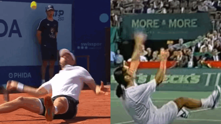 ¿El mejor golpe del año? Tenista francés repitió icónico 