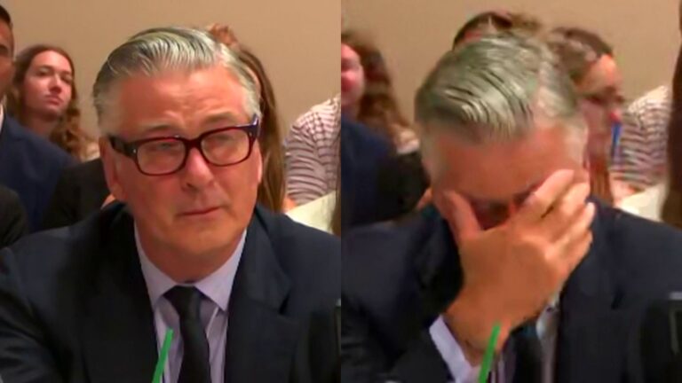 Así fue el momento en que Alec Baldwin rompió en llanto al conocer su absolución de cargos por homicidio involuntario