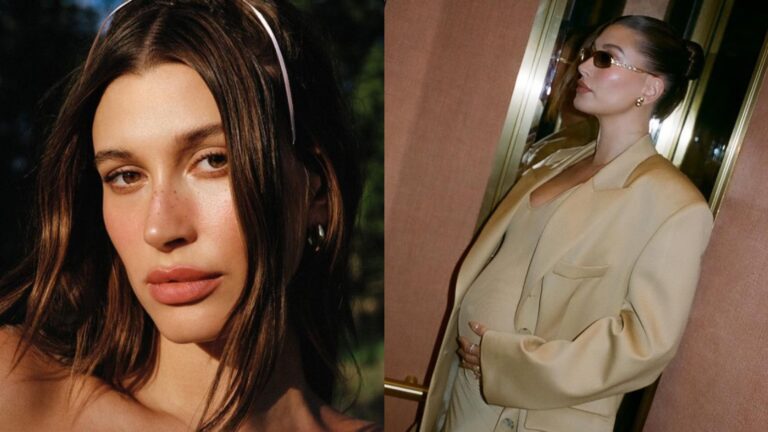 Hailey Bieber revela que hizo público su embarazo porque 