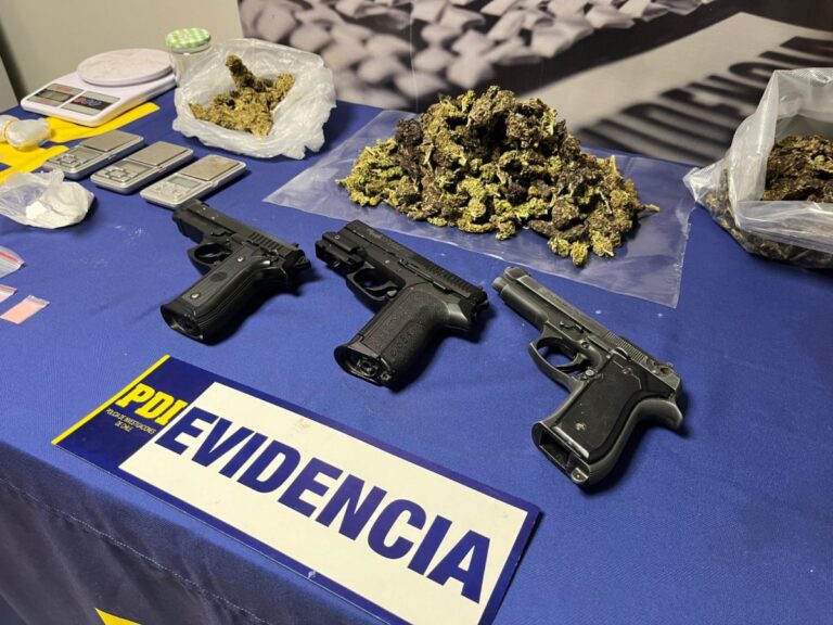 PDI logra desarticular tres clanes familiares dedicados a vender droga en Huechuraba