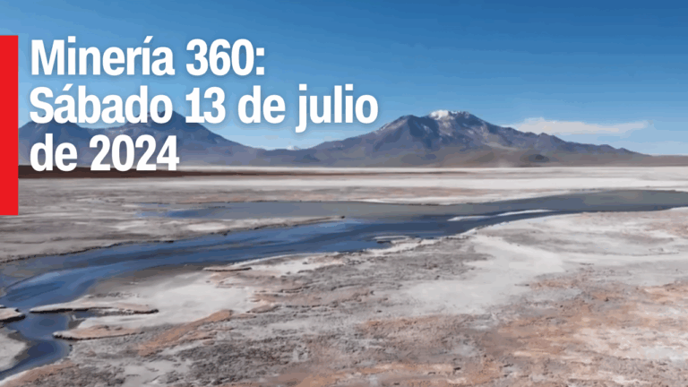 Minería 360 en CNN Chile: Estrategia nacional del litio, eficiencia energética, tecnología satelital y cobre