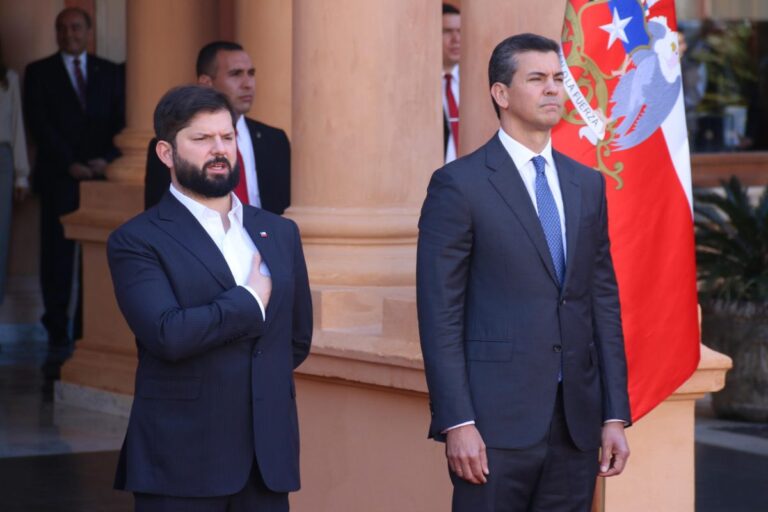 Presidente de Paraguay aseguró que Boric 