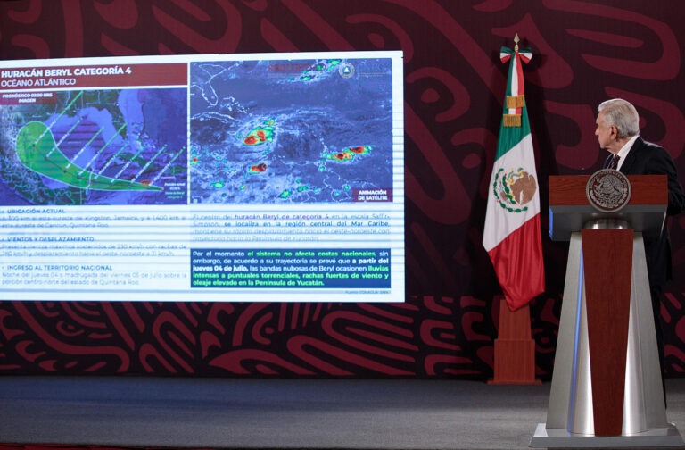 Beryl llega a México: Qué daños podría provocar en Norteamérica y por qué ya no es considerado huracán
