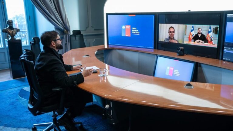 Presidente Boric conversó con Jacinda Ardern para discutir políticas medioambientales de la Antártica