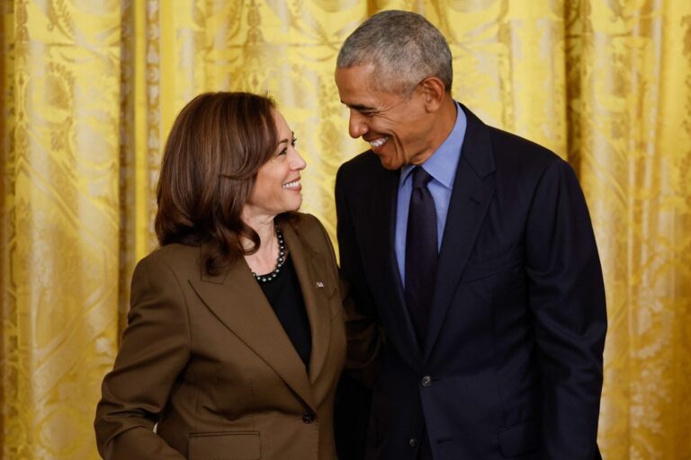 Barack y Michelle Obama apoyan a Kamala Harris como candidata presidencial: 