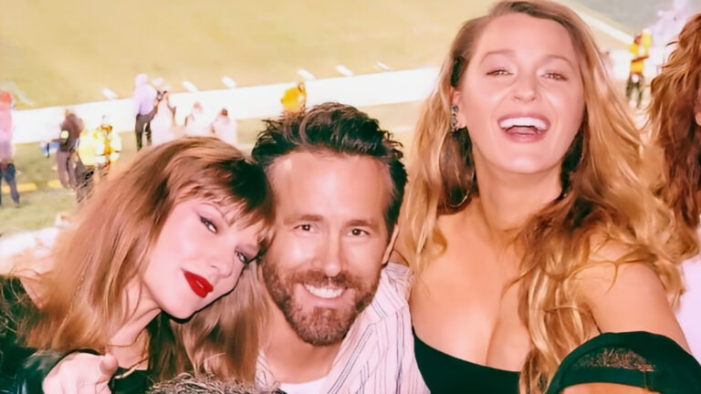 Taylor Swift reveló que es madrina de los hijos de Blake Lively y Ryan Reynolds