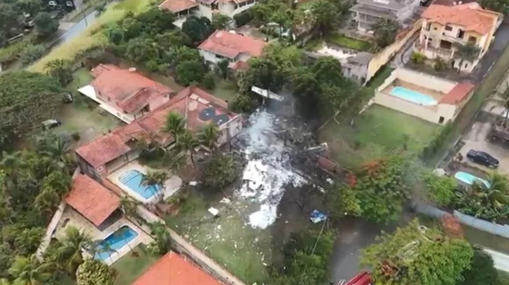 Accidente aéreo en Brasil no tuvo sobrevivientes