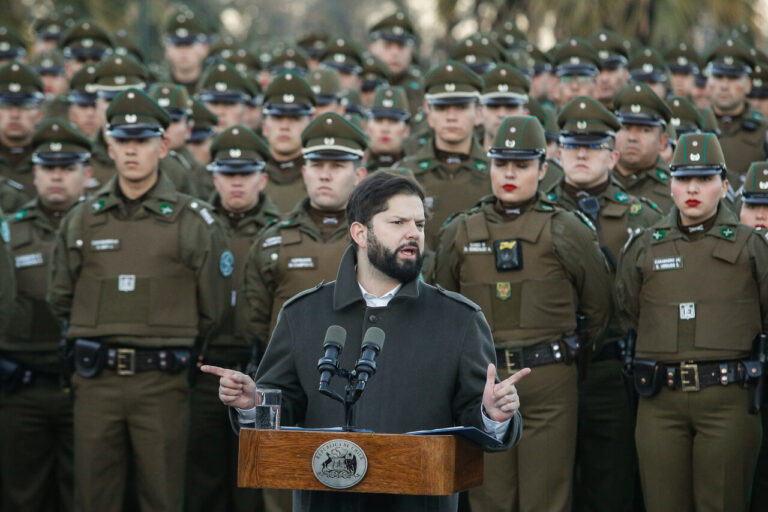 Presidente Boric por reforzamiento del Plan Calles Sin Violencia con 900 carabineros: 