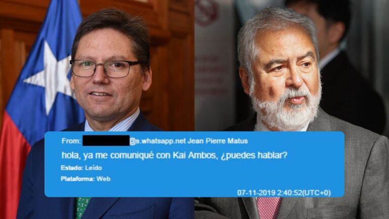 Matus sí había tenido conversaciones con Hermosilla a propósito de la acusación constitucional contra Chadwick