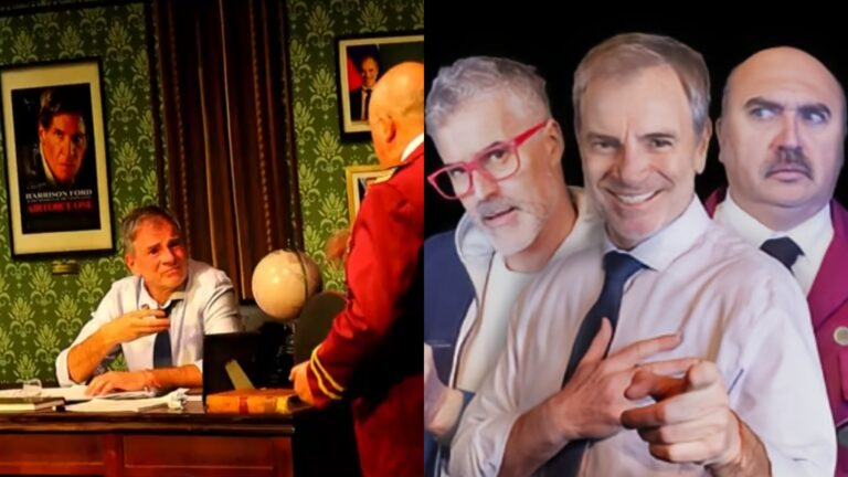 “El guionista del presidente”: La exitosa obra “políticamente incorrecta” de Álvaro Rudolphy, Christian Zúñiga y Carlos Díaz