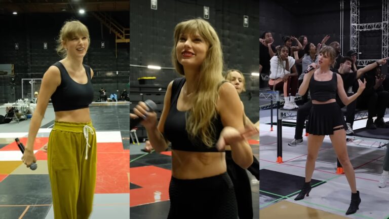 Taylor Swift muestra el backstage del 