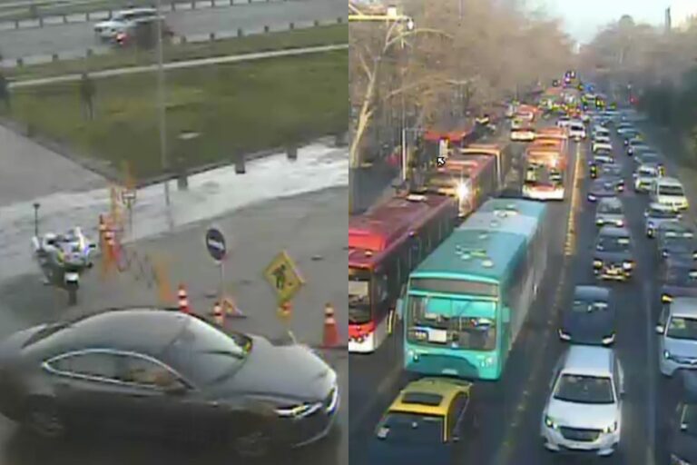 Rotura de matriz en la Alameda causó gran congestión vehicular: Suministro de agua potable funciona con normalidad