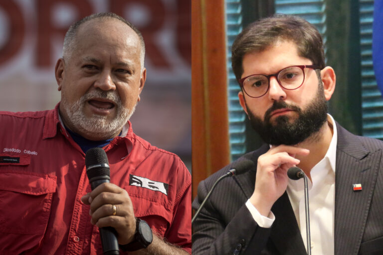 “Mamarracho servil de los gringos”: Diosdado Cabello afirma que el presidente Boric “jamás” ha sido de izquierda