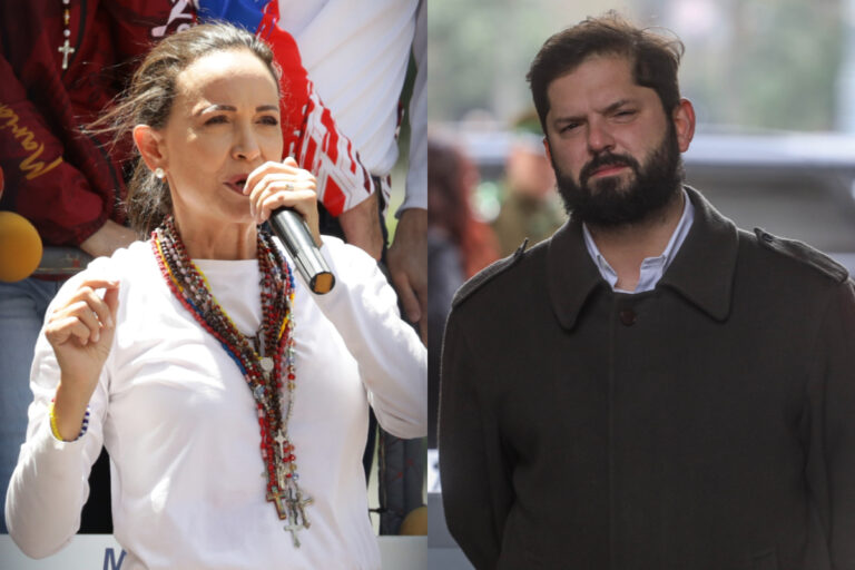 María Corina Machado agradece al presidente Boric: 