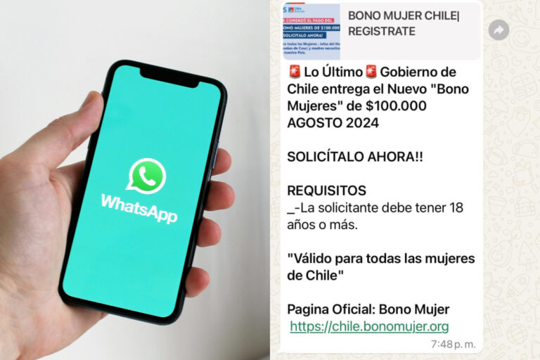 Alertan nueva estafa por WhatsApp mediante falso 