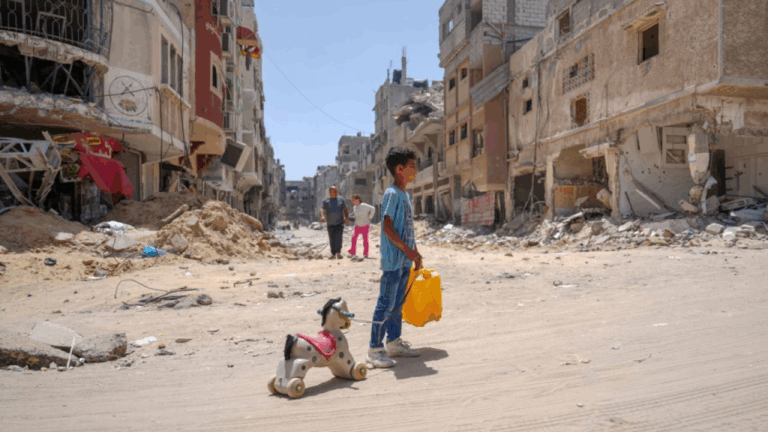 Israel bombardeó suministro de agua en el sur de gaza: Estas son las graves consecuencias