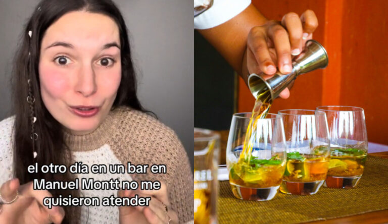 Española acusa que no la atendieron en bar de Manuel Montt por no dar propina: 