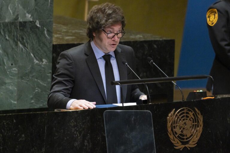 Javier Milei debuta ante la ONU: cuestiona la 