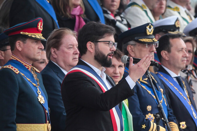 Presidente Boric tras Parada Militar: 