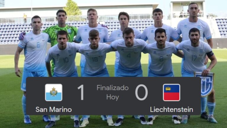 San Marino escribe una página dorada en su historia y celebra su primera victoria competitiva en el fútbol en 20 años