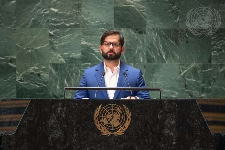 Presidente Boric llama a transformar la ONU: 
