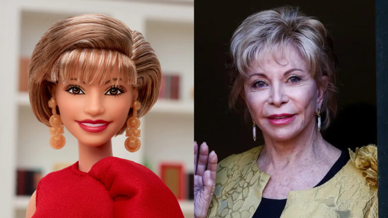 Mattel rinde homenaje al legado de la escritora Isabel Allende y lanza una muñeca Barbie en su honor