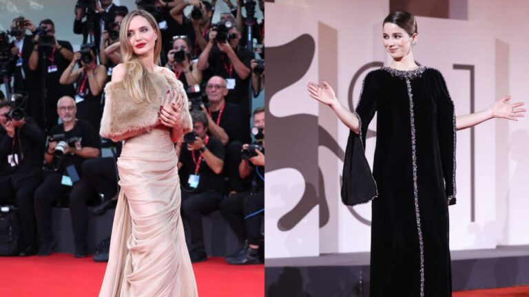 Entre Angelina Jolie y Mariana Di Girólamo: Cómo el glamour del viejo Hollywood llegó a la alfombra roja del Festival de Venecia