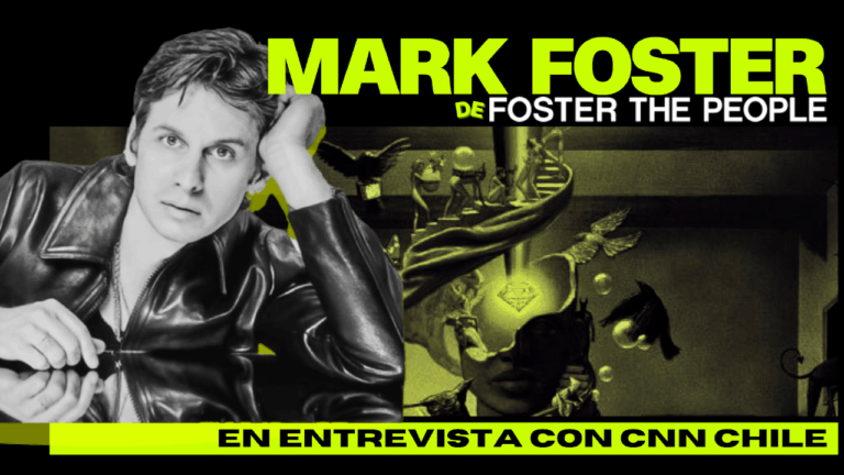 Mark Foster, de Foster The People: Lollapalooza Chile 2025, sus recuerdos de Santiago y una epopeya tras el disco “más profundo, complejo y rítmico” de la banda
