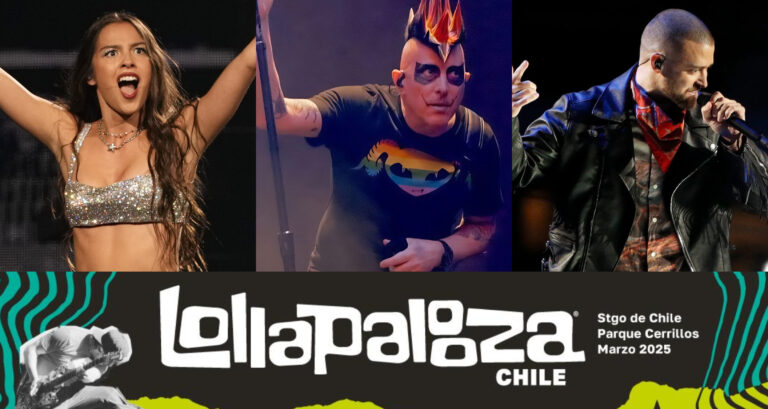 Ya está el cartel diario de Lollapalooza Chile 2025: ¿Cuándo se presentarán Tool, Olivia Rodrigo y Justin Timberlake?