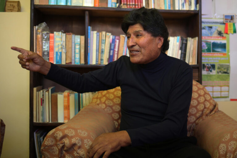 Evo Morales acusa al gobierno de Luis Arce de tener planes para 