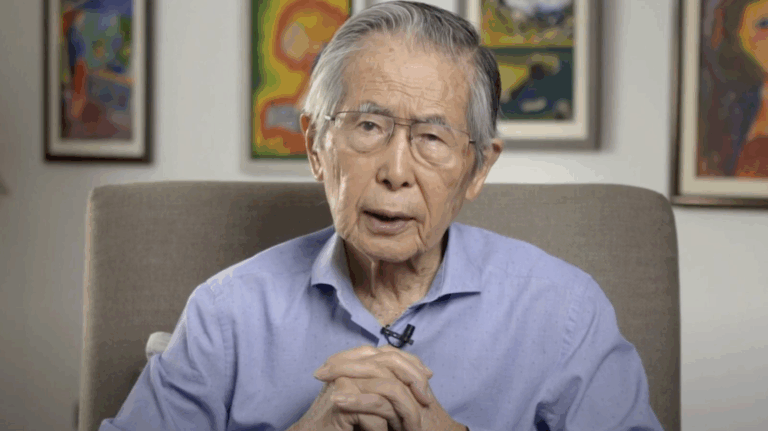Reportan que expresidente de Perú, Alberto Fujimori, estaría en un 