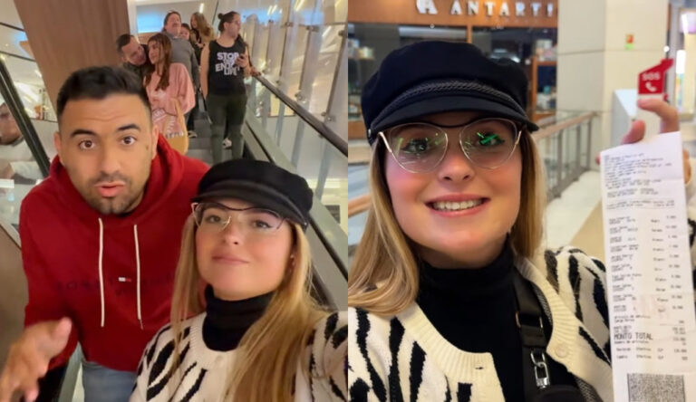 Argentina y uruguayo se sorprenden con los precios de la ropa en Chile en el Costanera Center: 