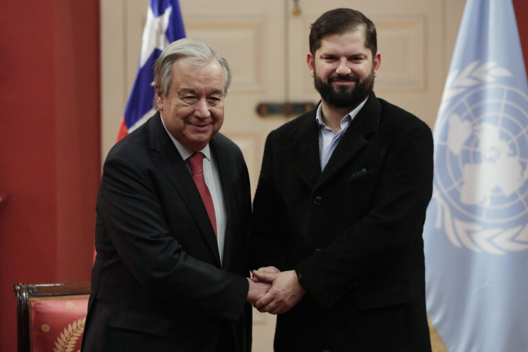 Gobierno respalda al secretario general de la ONU tras ser declarado como persona non grata por parte de Israel