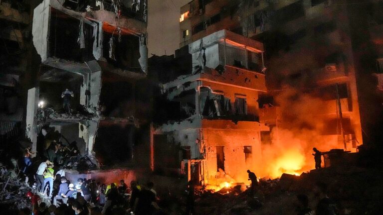El ataque de Israel más letal a la capital del Líbano: Al menos 22 muertos y más de 100 heridos
