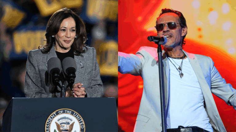 Marc Anthony recuerda cómo fue el mandato de Donald Trump y expresa su apoyo a Kamala Harris