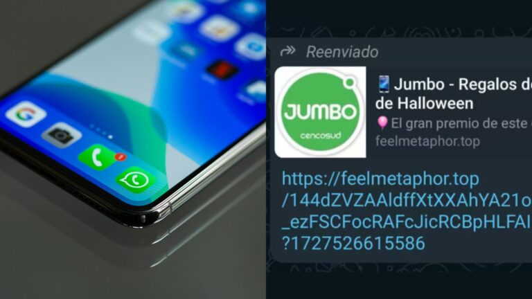 Reportan nueva estafa a través de WhatsApp: Delincuentes se hacen pasar por supermercado Jumbo