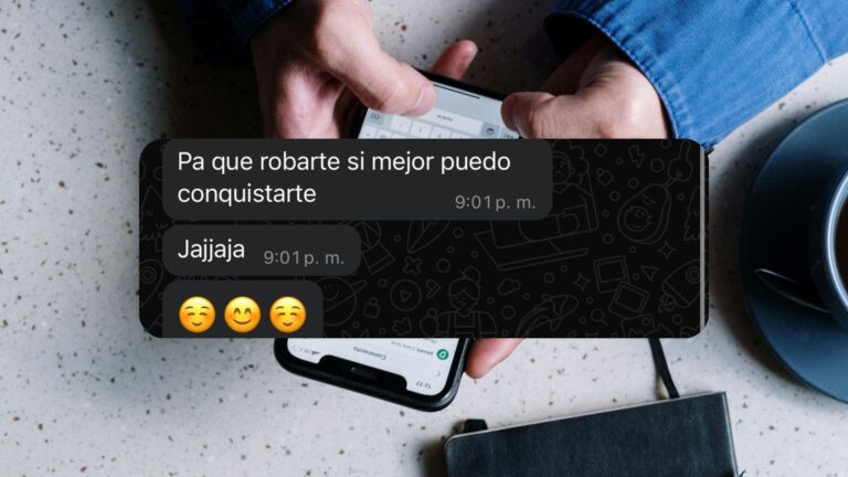 Estafador de WhatsApp se enamoró de su víctima y comenzó a coquetearle: 