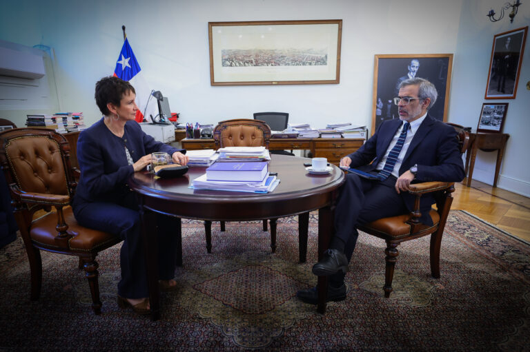 Ministra Tohá se reúne con subsecretario Cordero en su primera reunión de trabajo tras renuncia de Manuel Monsalve