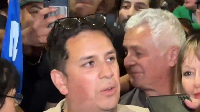 Matías Toledo tras ser electo en Puente Alto: 