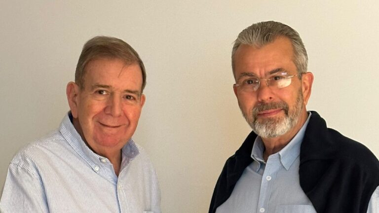 Edmundo González se reunió con rector del CNE Juan Delpino: “Fue el único ausente cuando anunciaron los resultados fraudulentos”