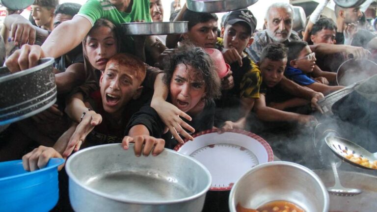 Un millón de personas en Gaza al borde del hambre por falta de ayuda alimentaria desde el primero de octubre