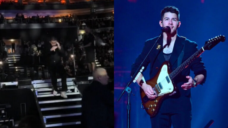 Nick Jonas arranca del escenario en pleno concierto en Praga tras ser apuntado con un láser