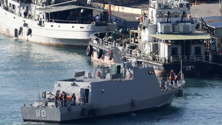 Taiwán condena ejercicios militares chinos en la isla y los califica como una 