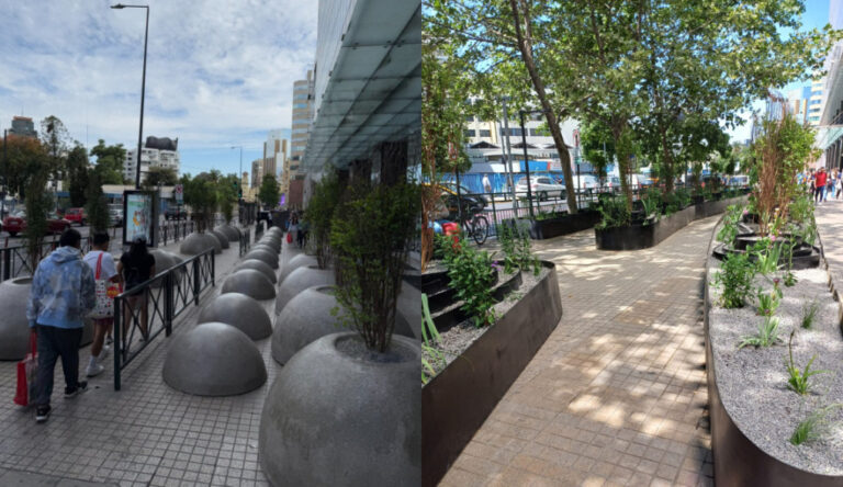 Cenco Malls y esferas de concreto instaladas en el Constanera Center: Aseguran que son para 