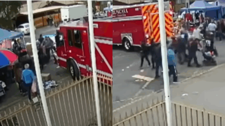 Denuncian que coleros de feria El Descanso interrumpen paso de carros de Bomberos en Maipú