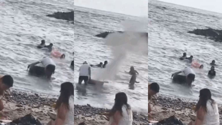 Sujeto provocó indignación en redes sociales por apagar parrilla en playa de Iquique: Había niños bañándose