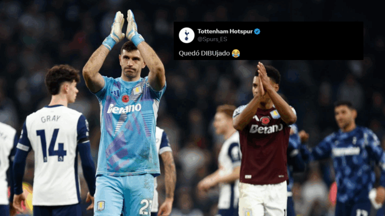 Tottenham se burla de Emiliano Martínez tras goleada al Aston Villa por Premier: 