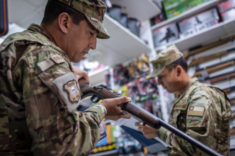 Gobierno anuncia inicio de fiscalización a armas inscritas en la RM: Labor será realizada por el Ejército