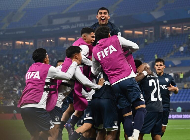 Sorpresivo triunfo: Pachuca da paliza al Botafogo y avanza a semifinales de la Copa Intercontinental